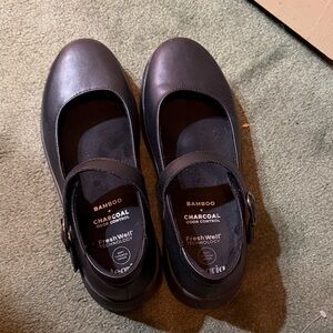 Alegria Black Nappa Mary Jane Shoes